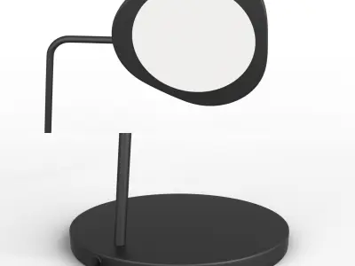 Muuto Leaf Table and Floor Lamps 3D model