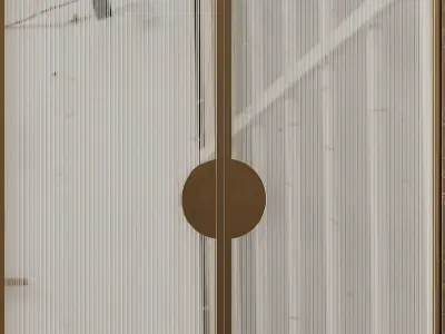 Entrance door set24 3D model