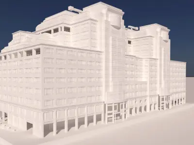 London Building 3D model