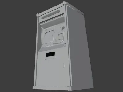 MTA vending machine 3D model