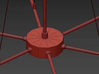 AMARI CHANDELIER 3D model
