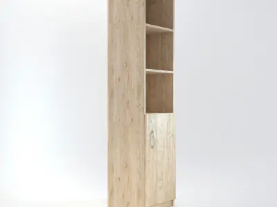 Wooden Cabinet 40 3D model