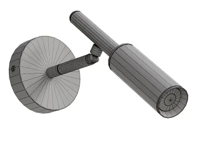 Lampatron BERNARD B WALL wall light 3D model