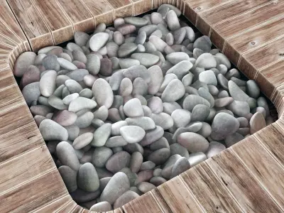 Board  road pebble  collection n1 3D model