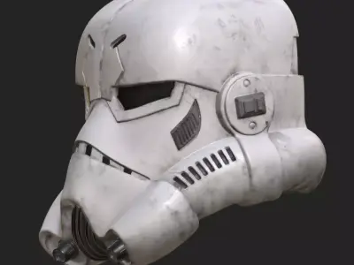 Zuke Full Size Helmet STL Files 3D print model