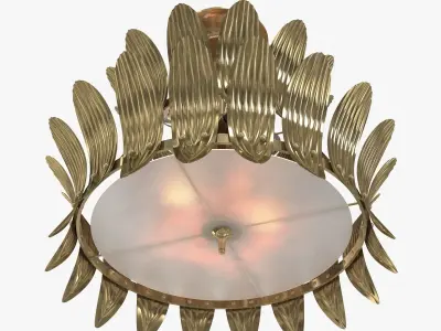 arteriors Analise Two Tier Chandelier 3D model