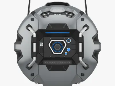 Sci-Fi Drone 3D model