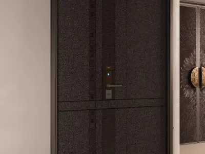 armored door 3D model