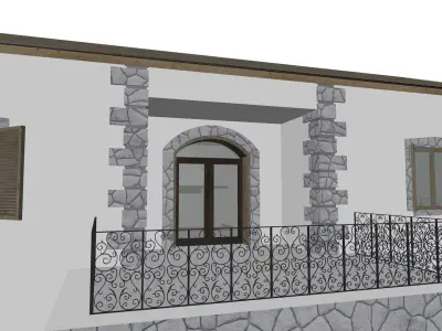 Casa del Sindaco - Old Italian House 3D model