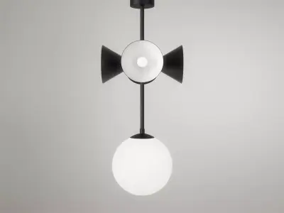 Axis Pendant Lamp 3D model