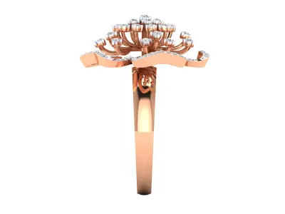 Women Ring Render 3dm STL MTL SLC JCD OBJ FBX Details 3D print model 47