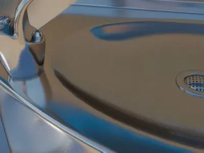 Drinking Fountain 3D model