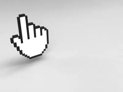 Cursor icons  3D model