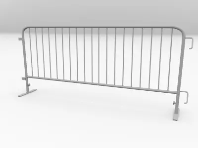 Crowd Barrier 3D model