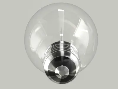 Incandescent Light Bulb 3D model