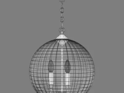 729134 Sferico Lightstar hanging chandelier 3D model
