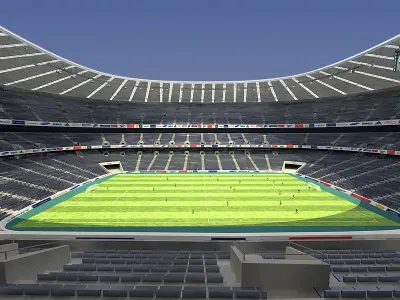 Allianz arena 3D model