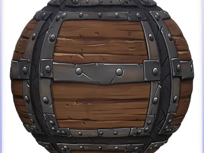 Stylized Wood Seamless Texture Texture 40