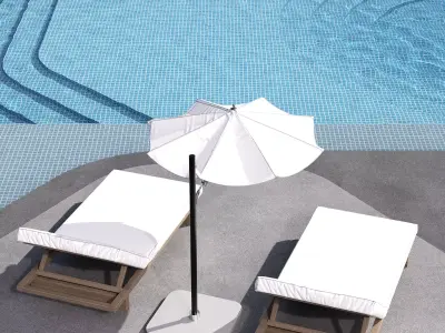 SWIMMING POOL NO115 A 3D model