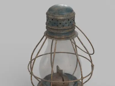 lantern old 3D model