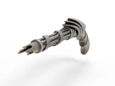 Romulan Phaser Pistol from the movie Star Trek 2009 3D print model