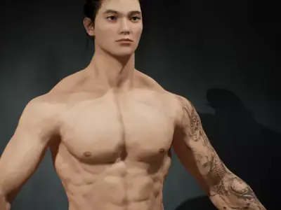  Mr K Hero Big Sale Low-poly 3D model