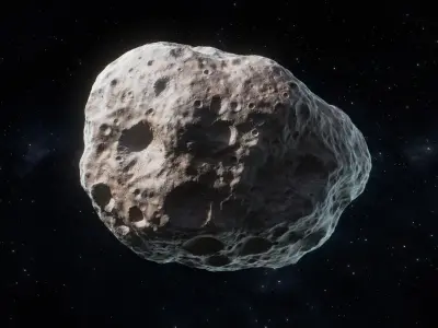 Asteroid Low-poly 3D model