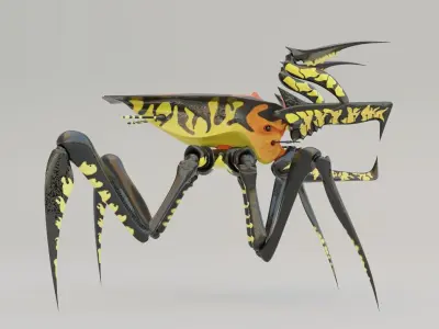 Starship troopers Warrior bug  3D model