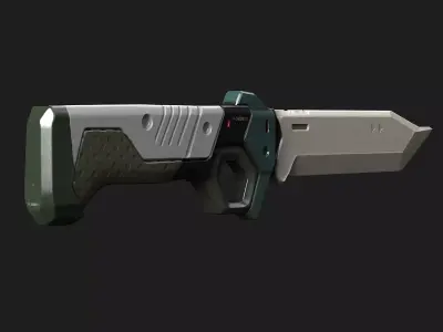 Knife Sci Fi  B329831 3D model