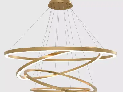 Chandelier 3D model 14