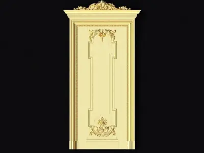 DOOR High quality 3d models for processing on a cnc machine STL 3D model