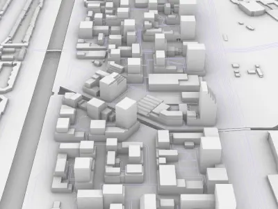 Merwede Utrecht Netherlands 3D model