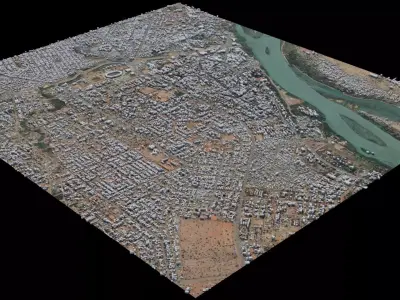 Niamey - Niger 3D model