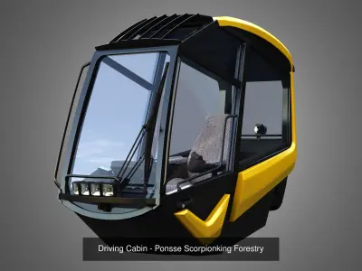 Forestry Harvester Cabins - 3 in 1 Package