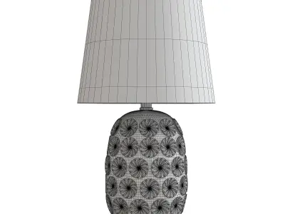 Eveleth Table Lamp Low-poly 3D model