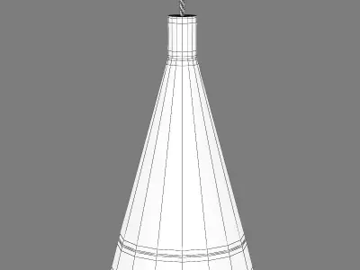 75701x Cone Lightstar Pendant Lamp 3D model