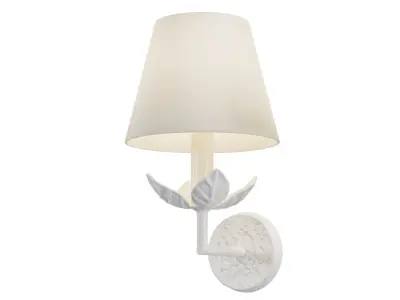Carrick Leaf Wall Light 3D model