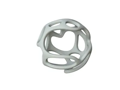 SciFi Cube Object No 23267 Low Poly Shape Texture
