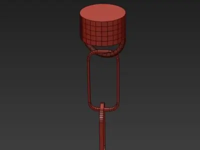 Gramercy Medium 6 Light Chandelier 3D model