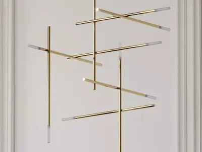 VeniceM Kitami Large Pendant Light by Massimo Tonetto 3D model