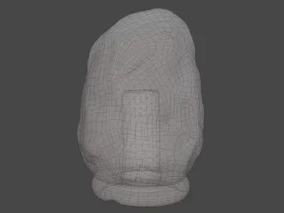 Himalayan Salt Lamp Low-poly 3D model