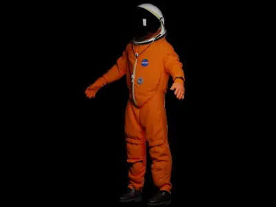 SPACE SUIT 3D MODEL Low-poly 3D model