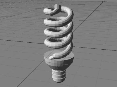 Bulb - Type Spritzel 3D model