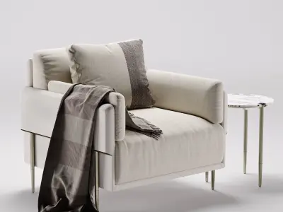 Armchair Zero Z170 3D model