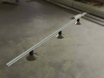 Industrial Lamps - Lights for Warehouse - Lampadas Low-poly 3D model