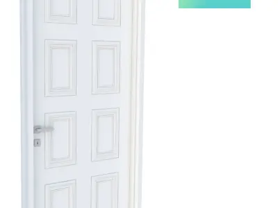 Room Door Type 16 3D print model