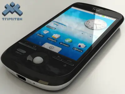 HTC Magic -  2009 - Black 3D model