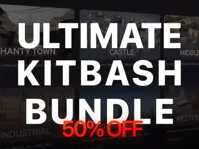 Ultimate Kitbash Bundle 3D Model Pack