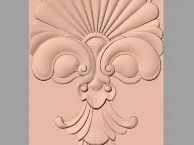 Woodworking CNC Router 3D Relief STL models used for artcam E416 3D model