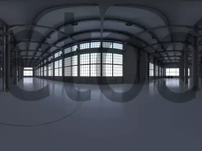 HDRI - Factory Warehouse 1b Texture